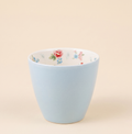 Latte cup Alma azzurra tinta unita