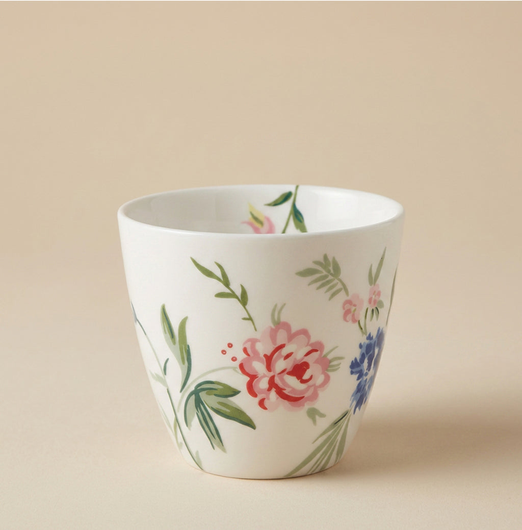 Latte cup Henrietta bianco