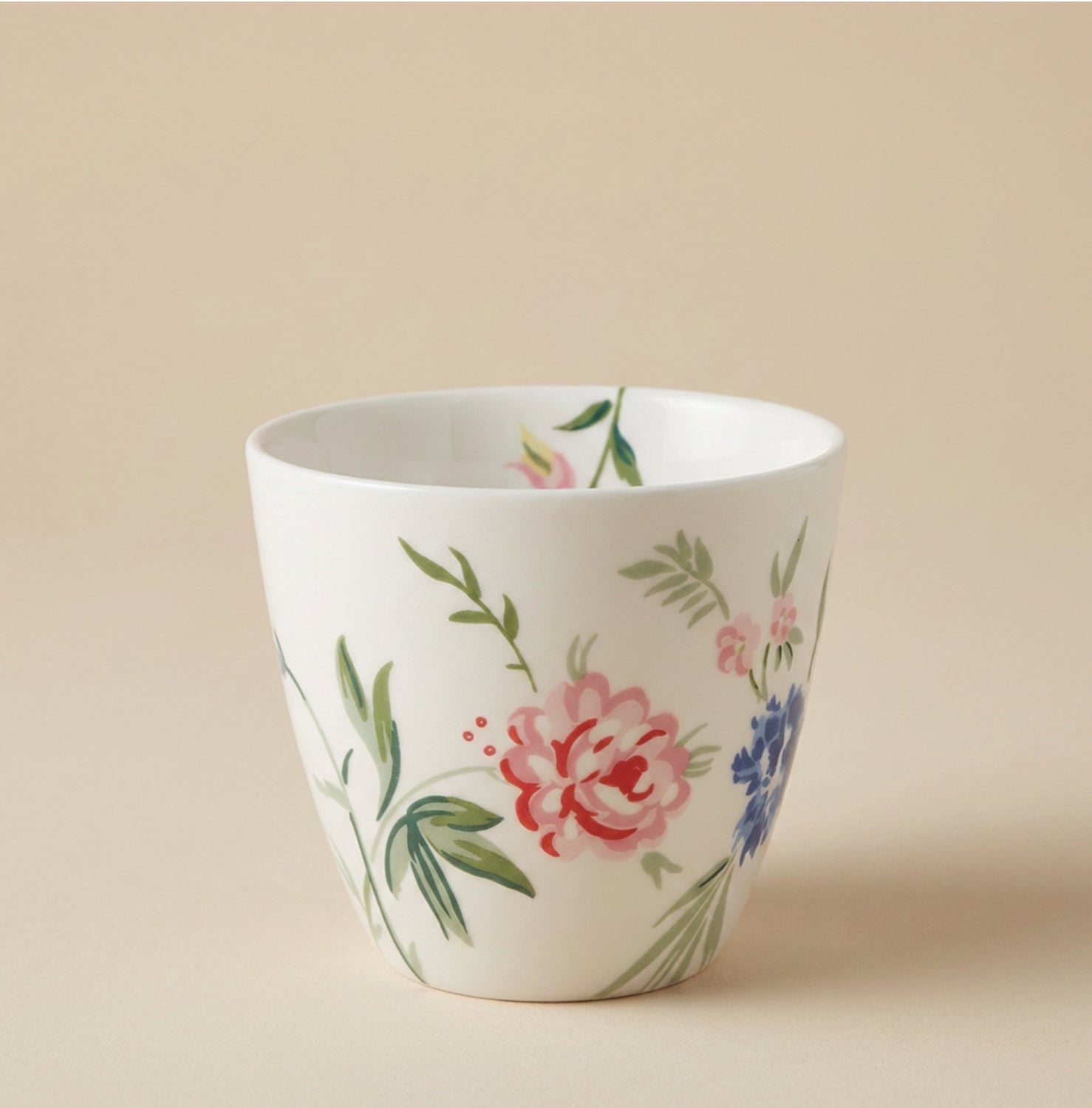 Latte cup Henrietta bianco