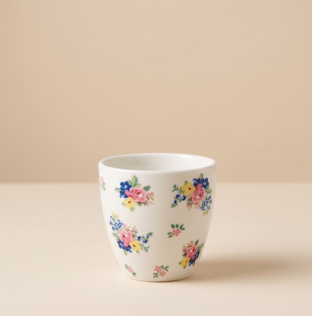 Mini latte cup Augusta bianco
