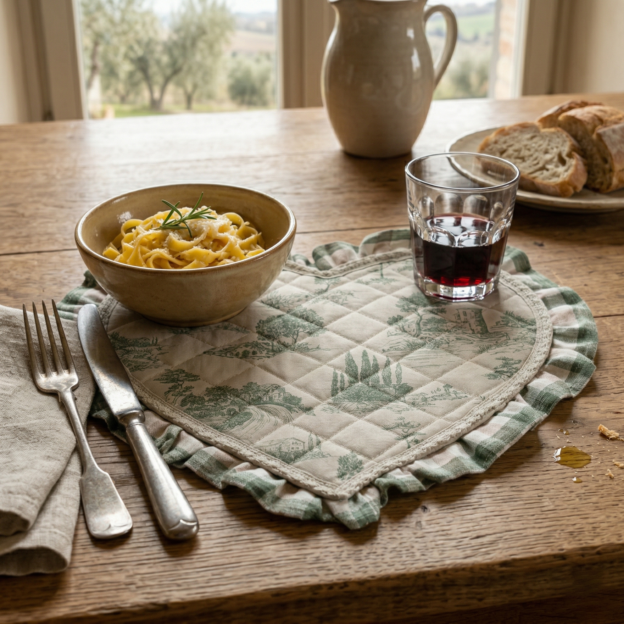 Tovaglietta cuore Lo speziale