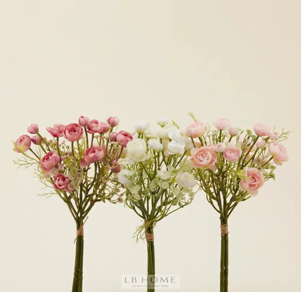Mazzo ranuncoli Piante e fiori artificiali
