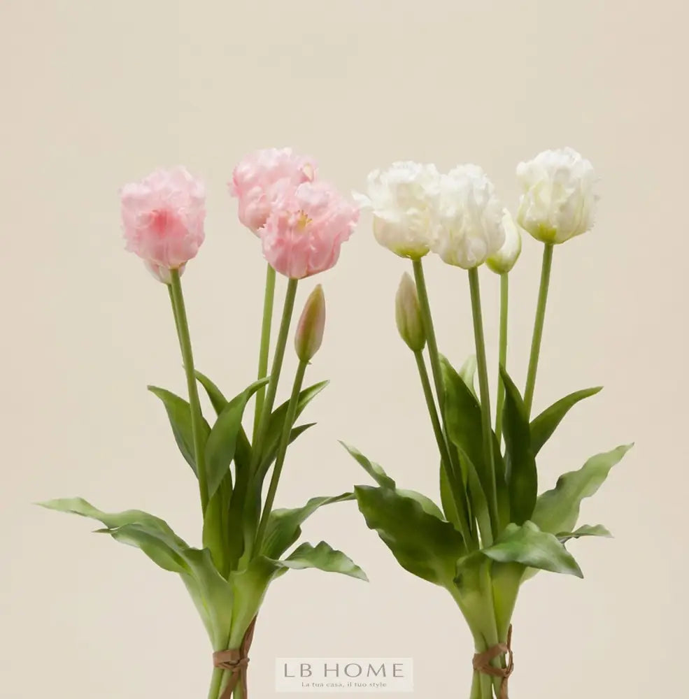 Mazzo tulipani real touch h.40 Piante e fiori artificiali