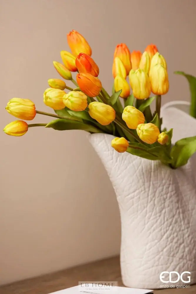 Mazzo tulipani real touch h.40 Piante e fiori artificiali