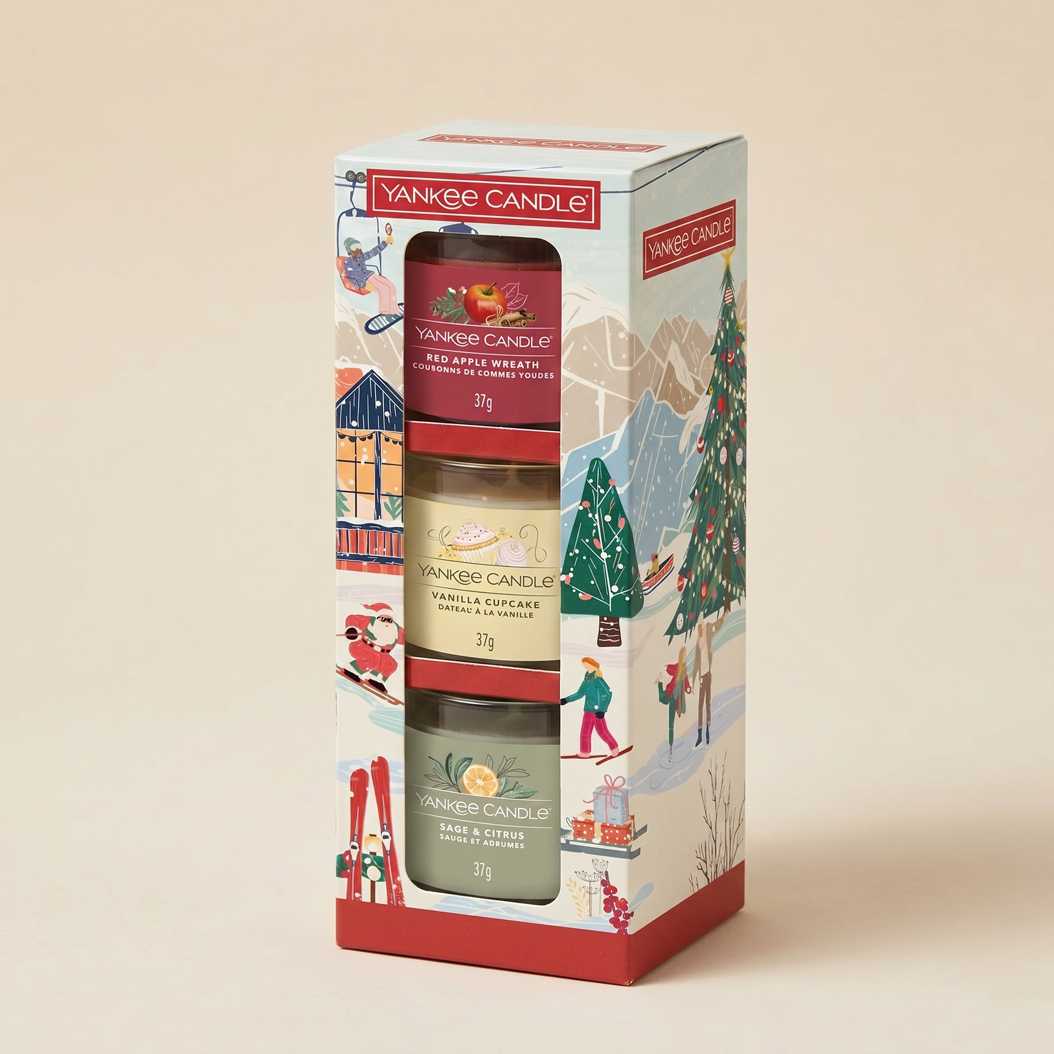 Yankee Candle Confezione regalo Holiday Party 3 candele mini