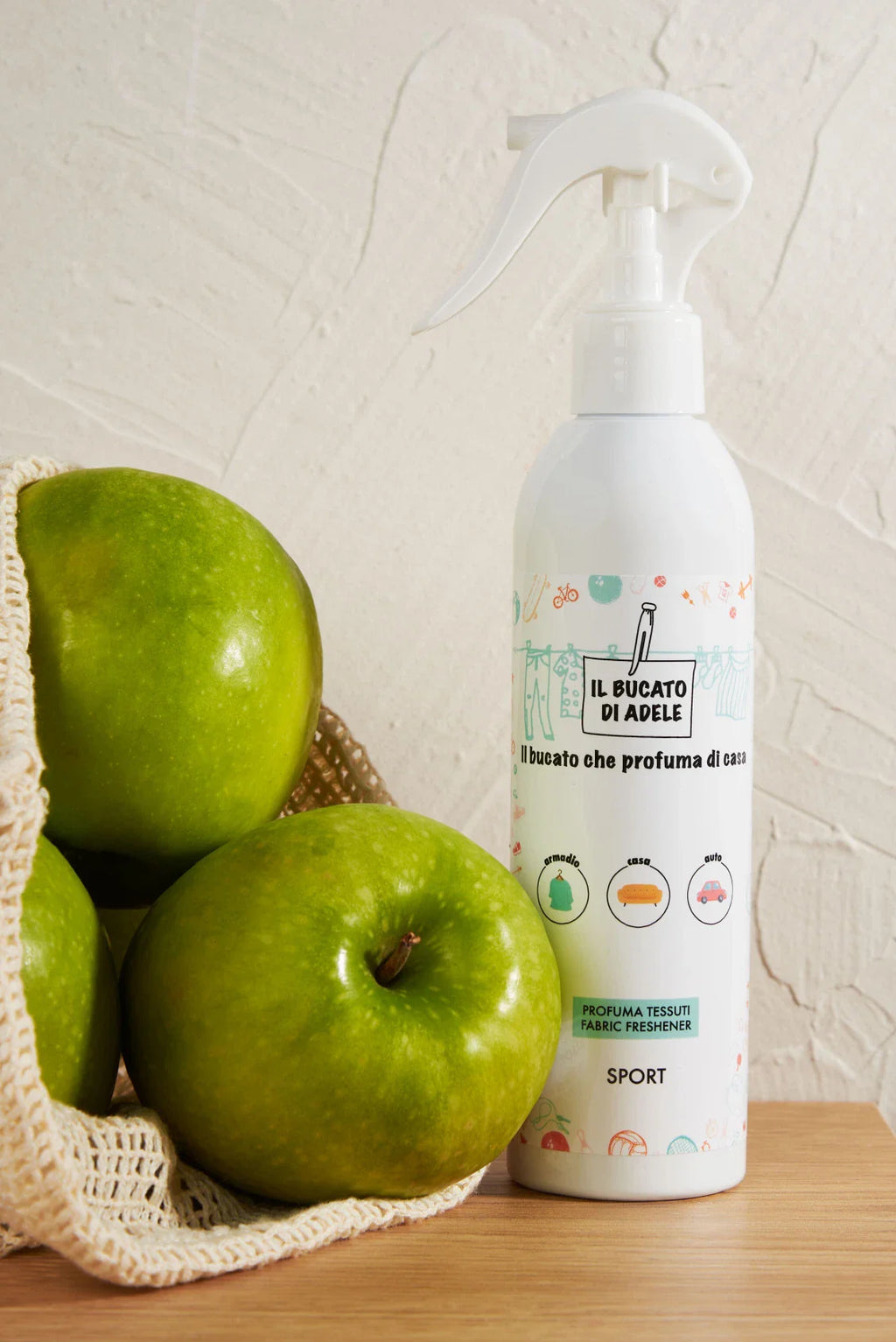 Spray tessuti Il bucato di Adele Sport Essenza spray