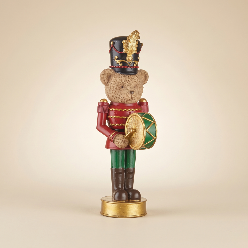 Orsetto Teddy Bear Orchestra h.25,5cm rosso