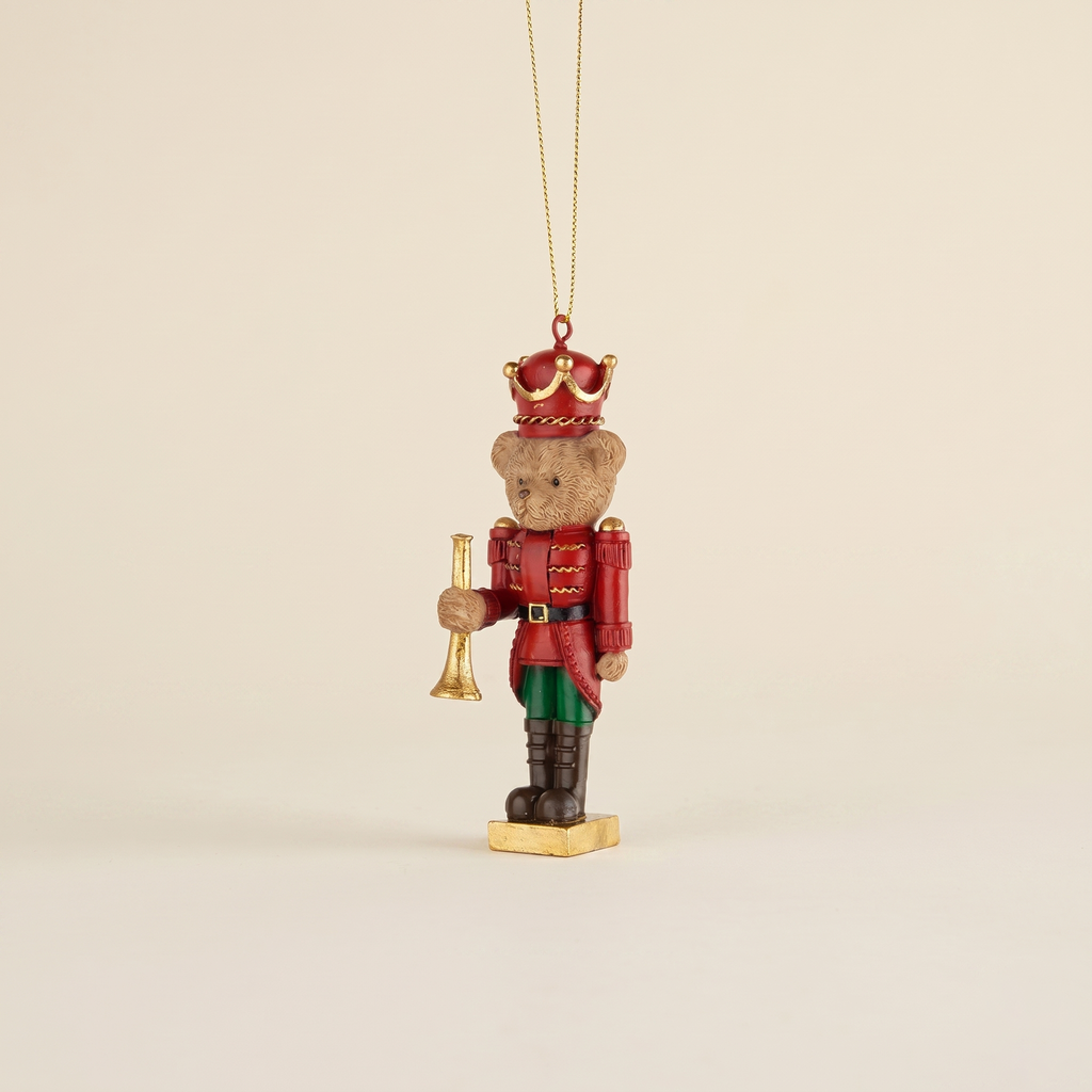 Orsetto Teddy Bear Orchestra rosso h.10cm