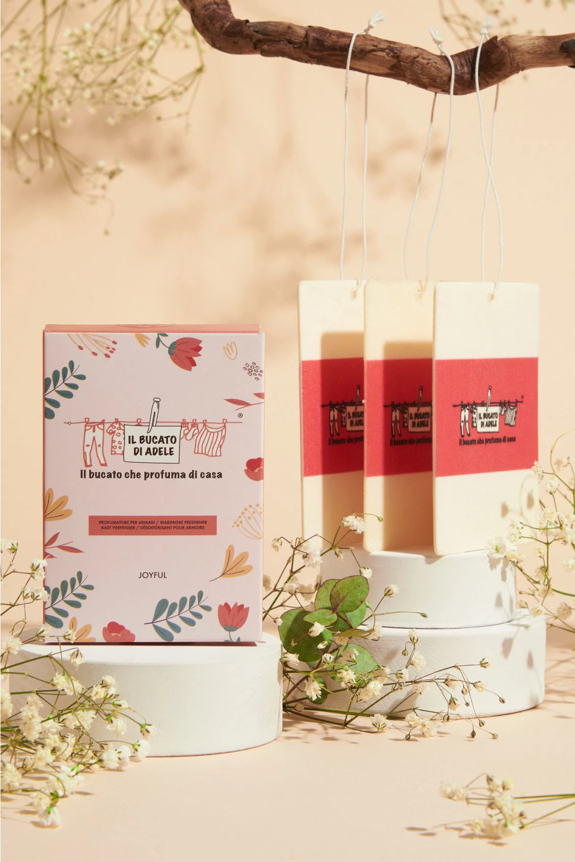Profumatore armadi Il Bucato di Adele Joyful