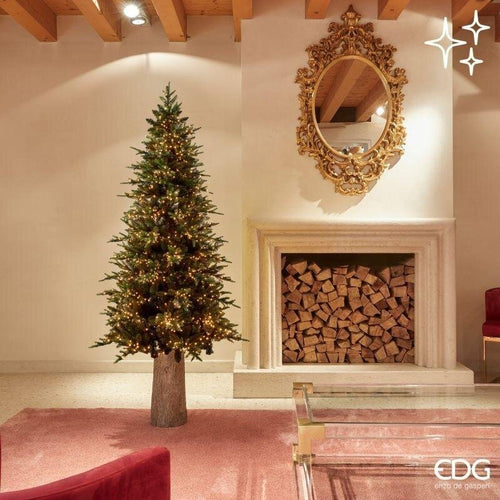 Albero di Natale Luxury NEW EDG con 2000 Mini LED h.180cm