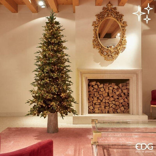 Albero di Natale Luxury NEW EDG con 3000 Mini LED h.210cm