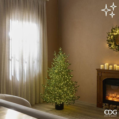 Albero di Natale Lucciole EDG con 1600 LED Rice h.150 cm