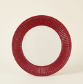 Set 2 piatti lunch Alice bordeaux