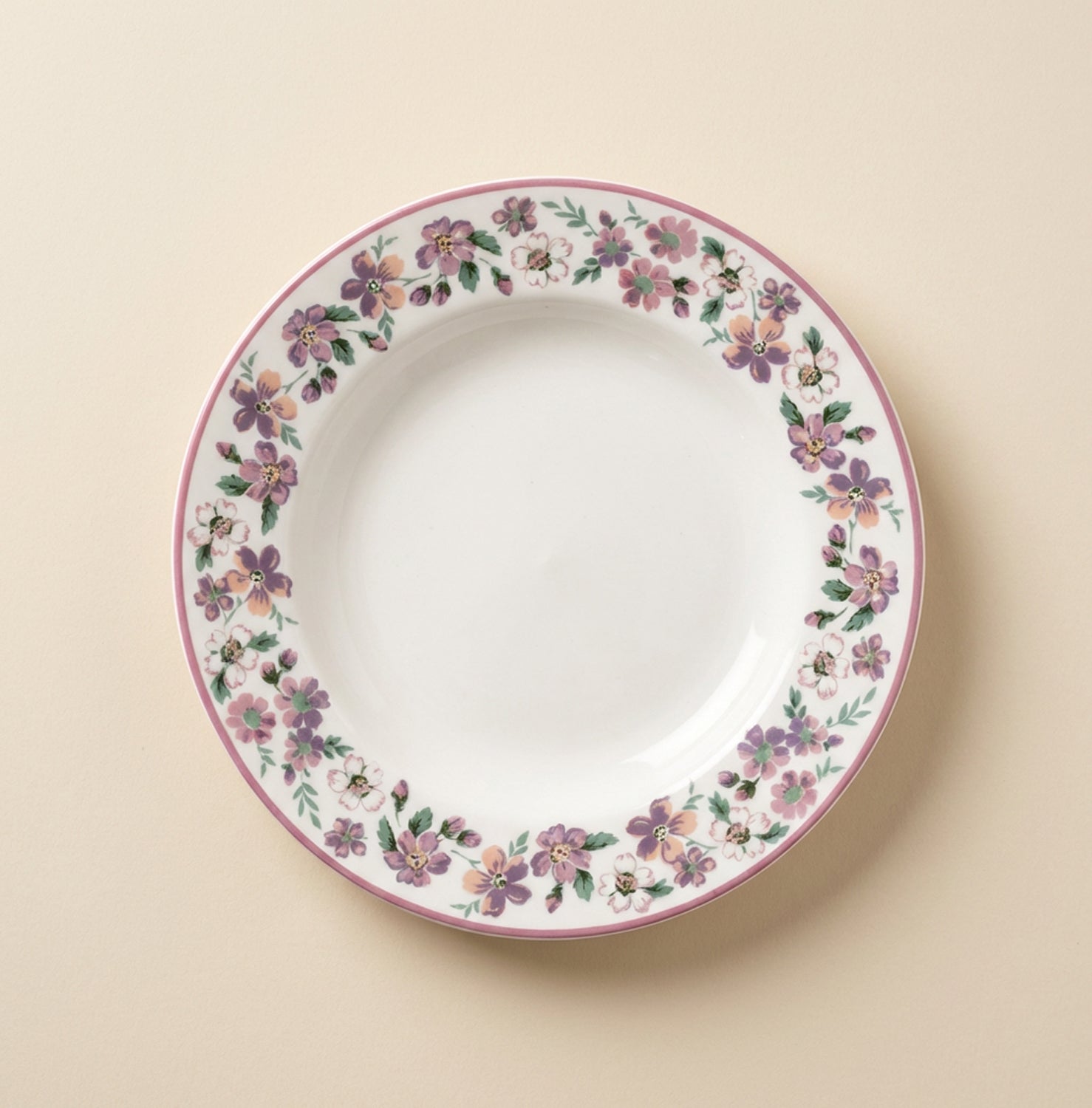 Piatto small Marie dusty rose