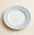 Set 2 piatti lunch Alice azzurri
