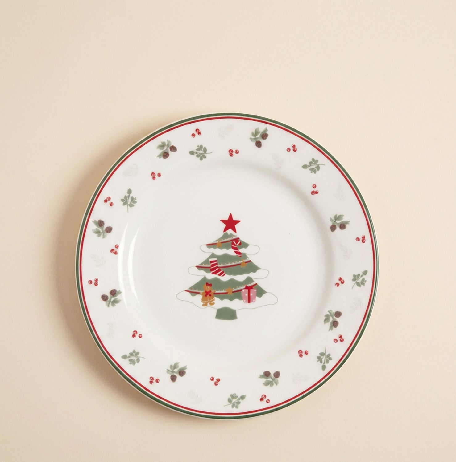 Piatto piano Charline Xmas