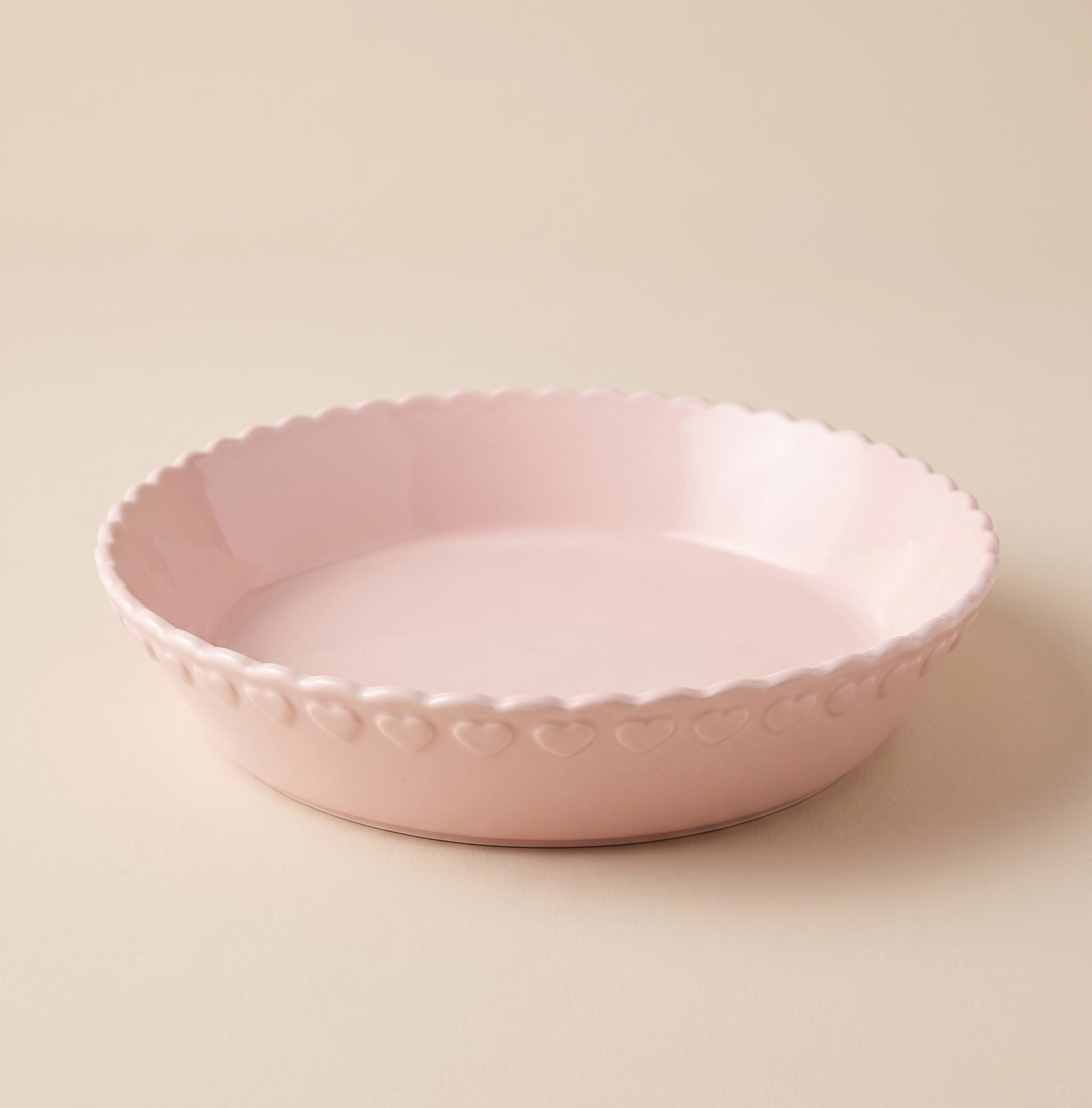 Piatto torta Penny rosa