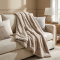 Plaid eco pelliccia collezione Abbraccio soffice