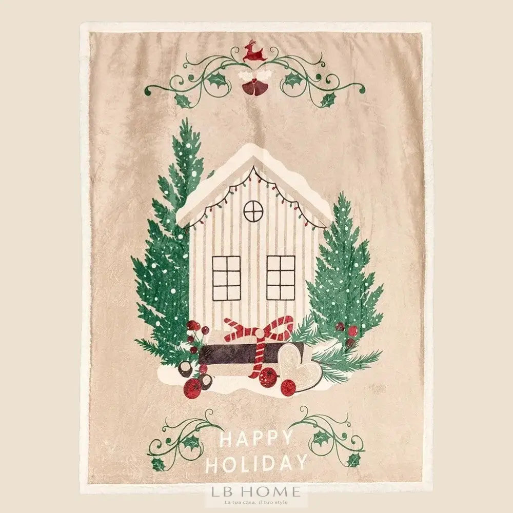 Plaid Holly Jolly casetta Plaid