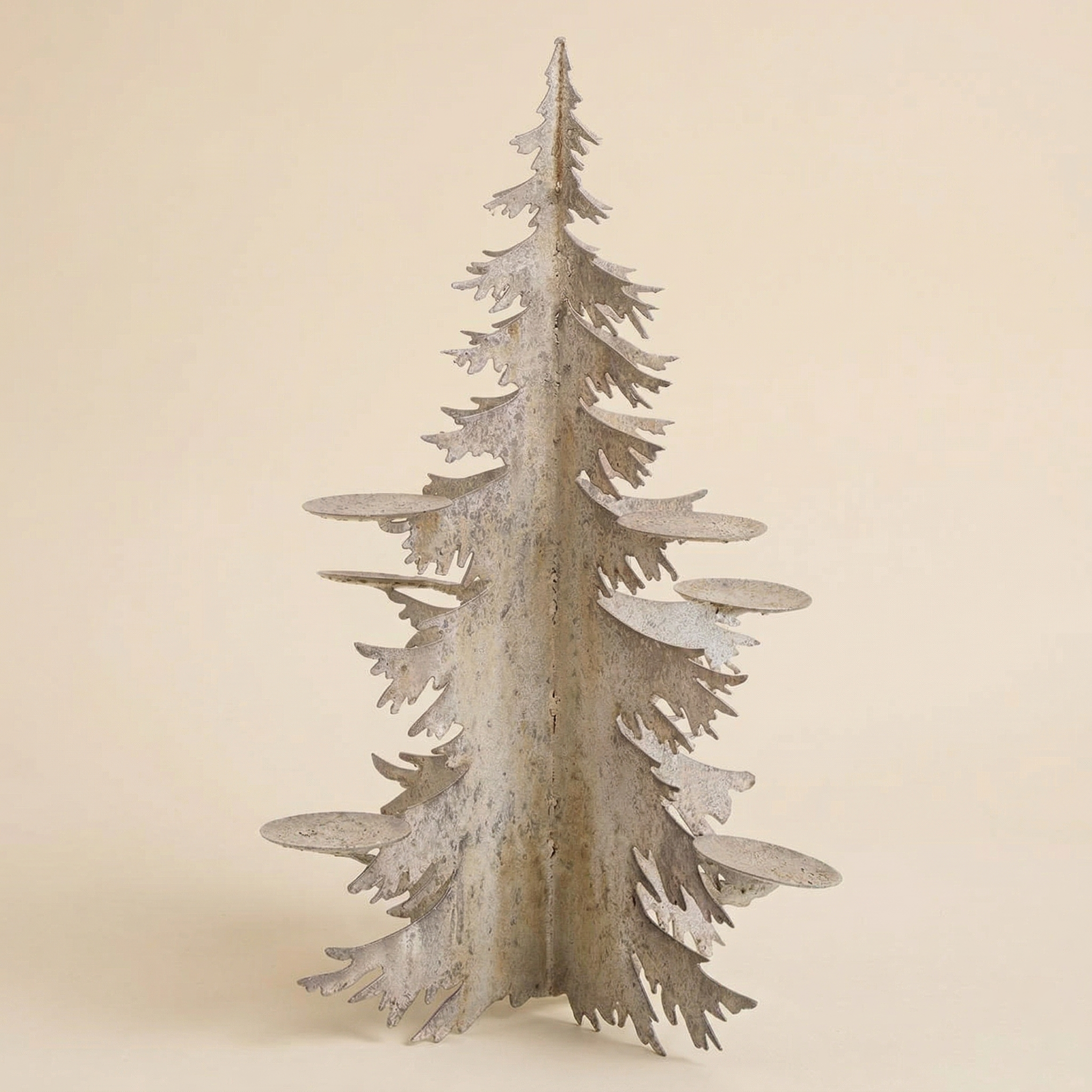 Portacandela albero di natale Natale antico h.34