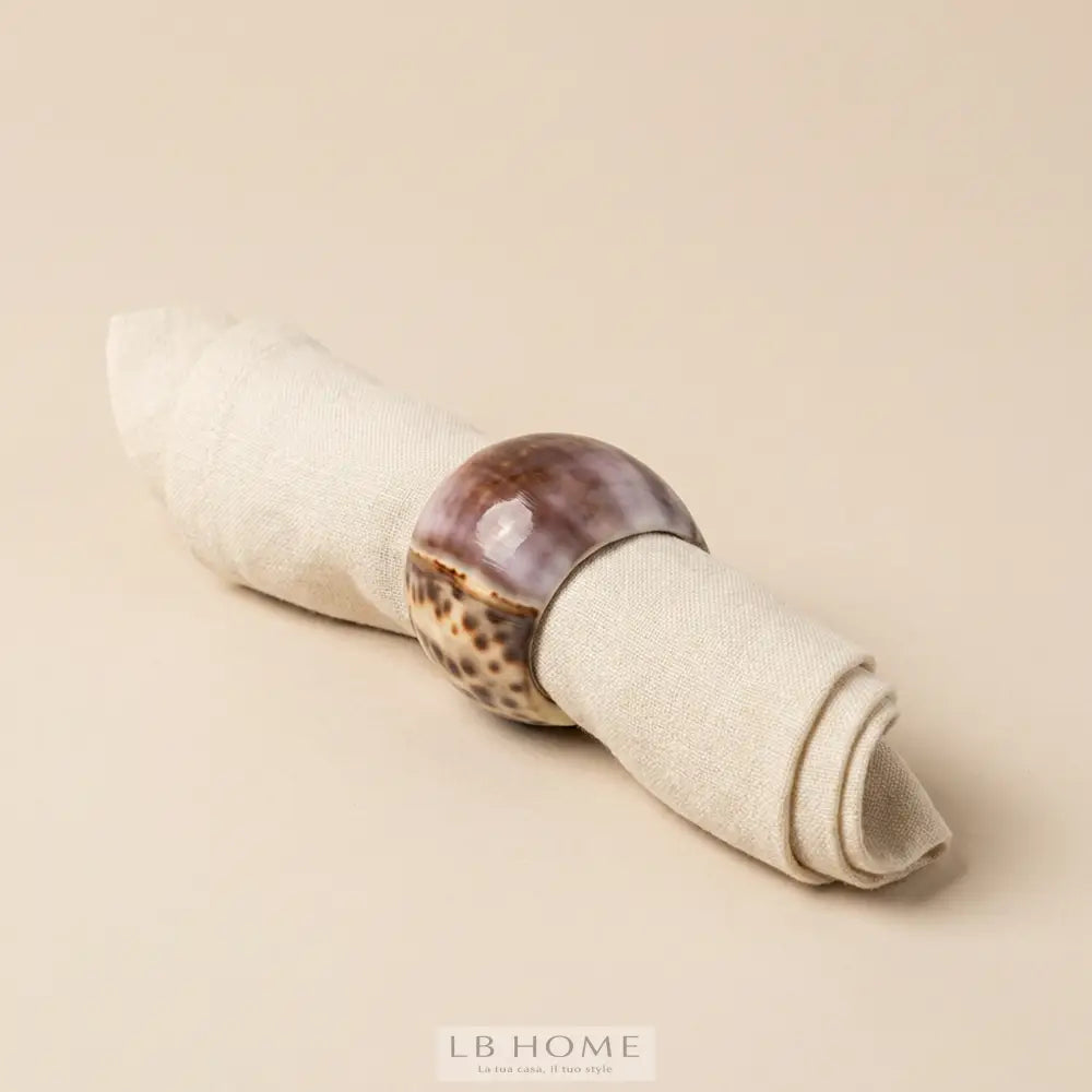 Portatovagliolo conchiglia Portacandela