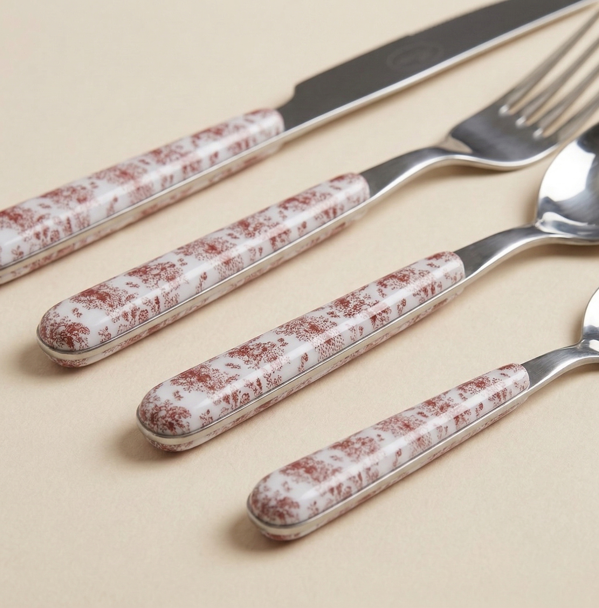 Set 16 posate Diana Rose