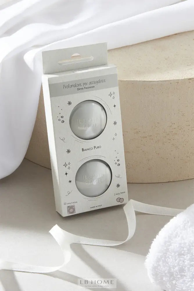 Profumatore per asciugatrice Il Bucato di Adele Bianco Puro Essenza bucato