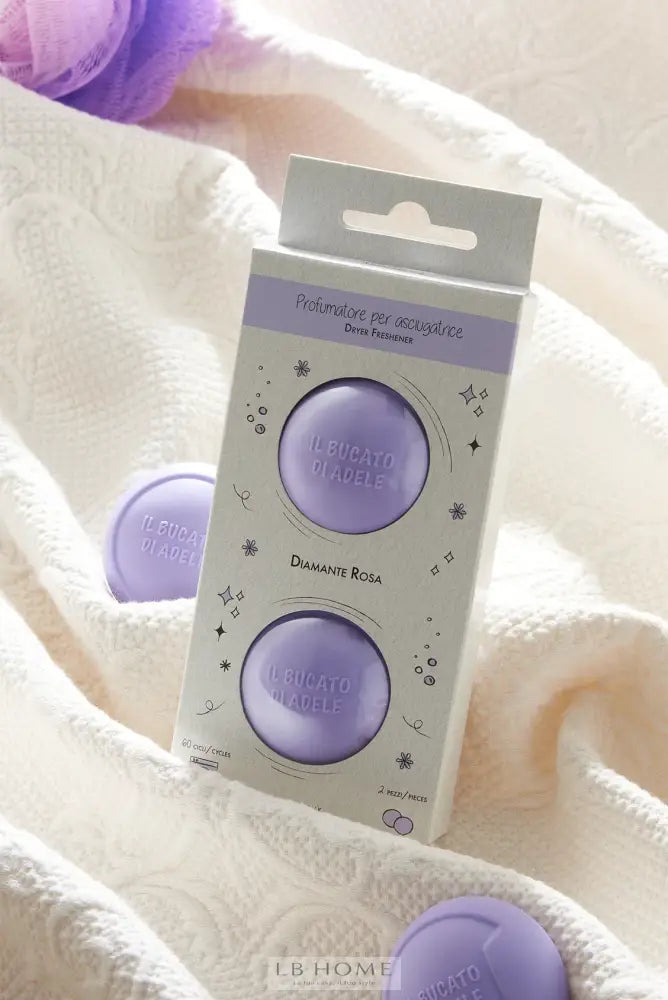 Profumatore per asciugatrice Il Bucato di Adele Diamante Rosa Essenza bucato