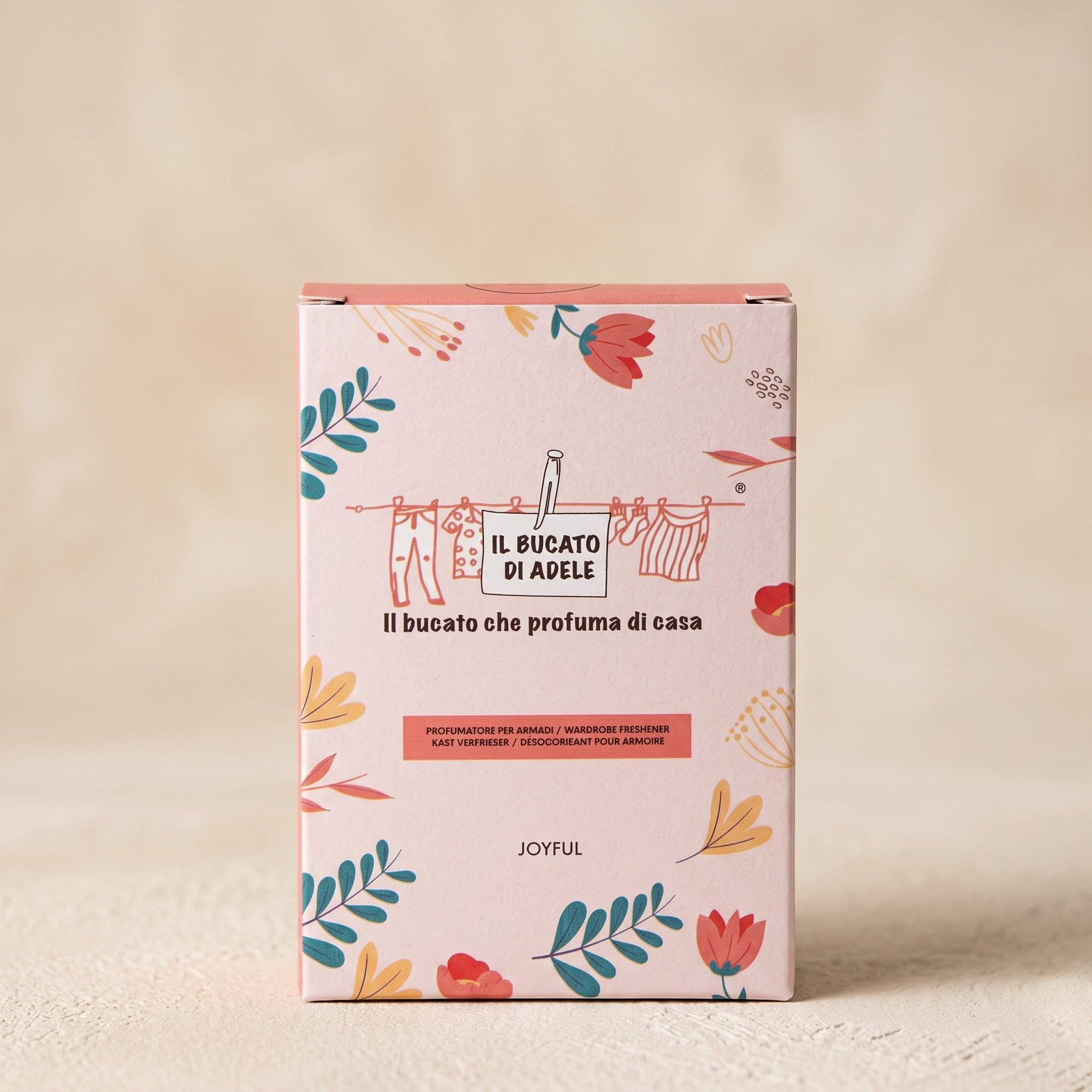 Profumatore armadi Il Bucato di Adele Joyful