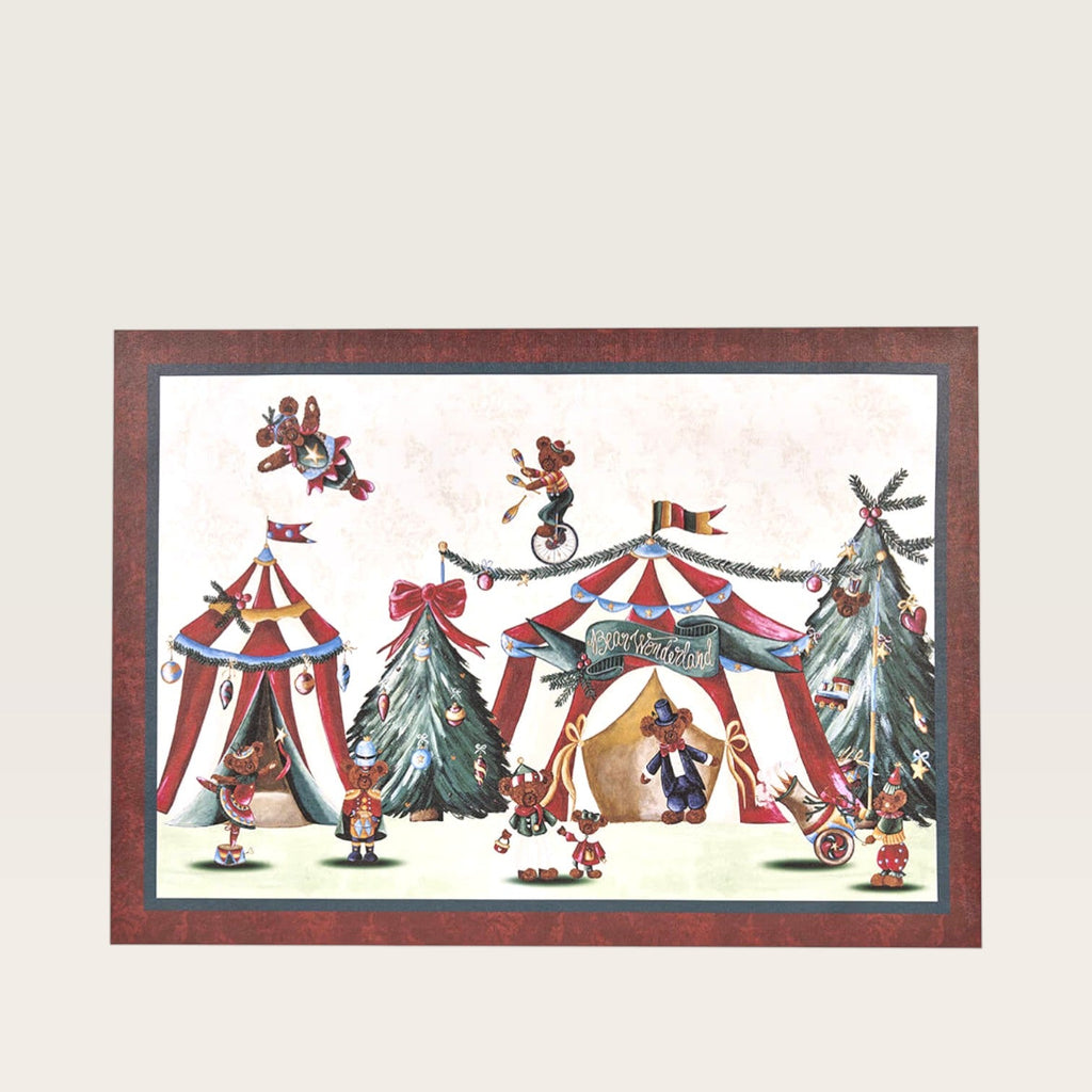 Quadro natalizio Bear wonderland Decoro Natale