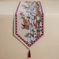 Runner gobelin collezione "Paesaggio Natalizio"