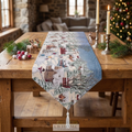 Runner gobelin collezione Borgo alpino