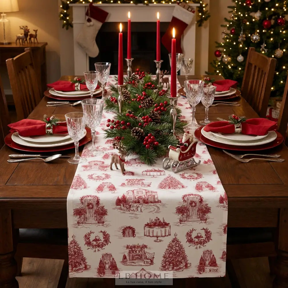 Runner Toile de Noel Runner
