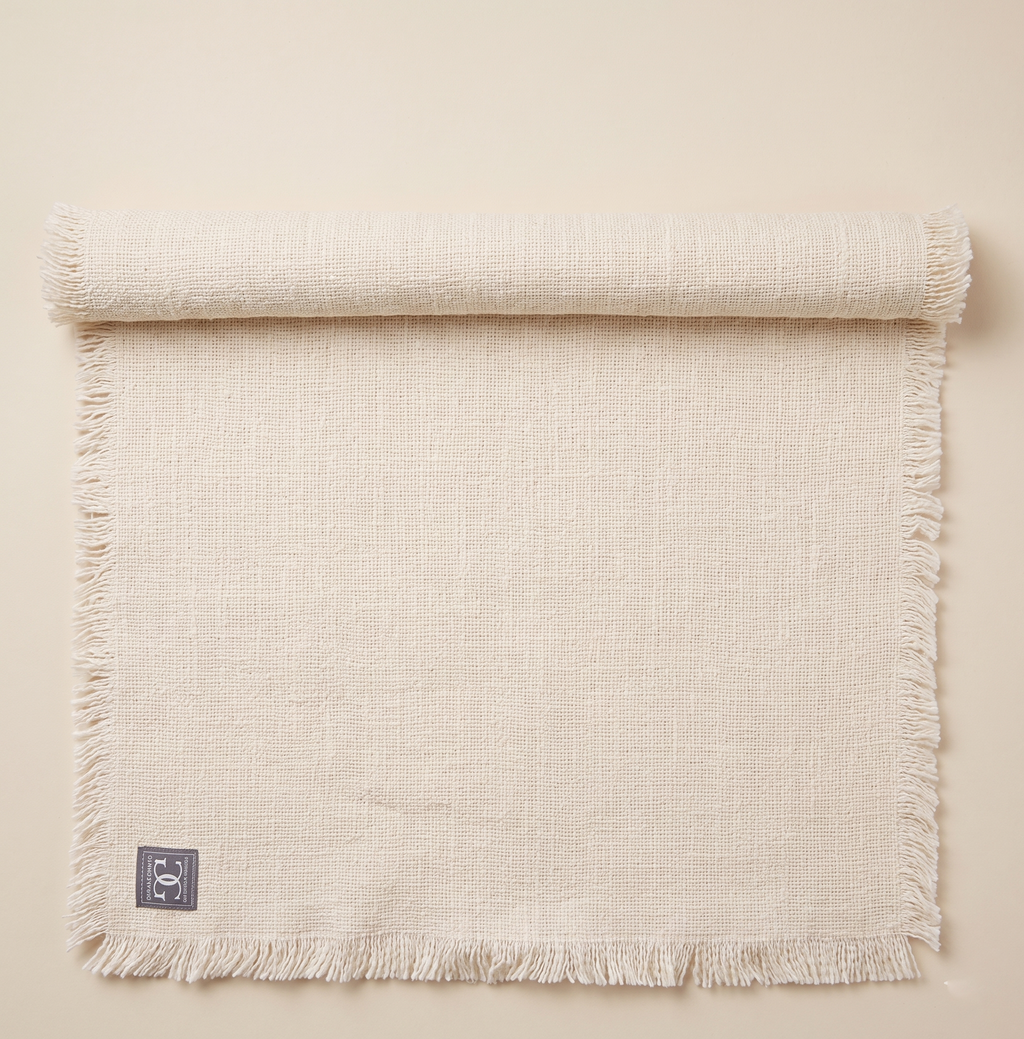 Runner lino naturale