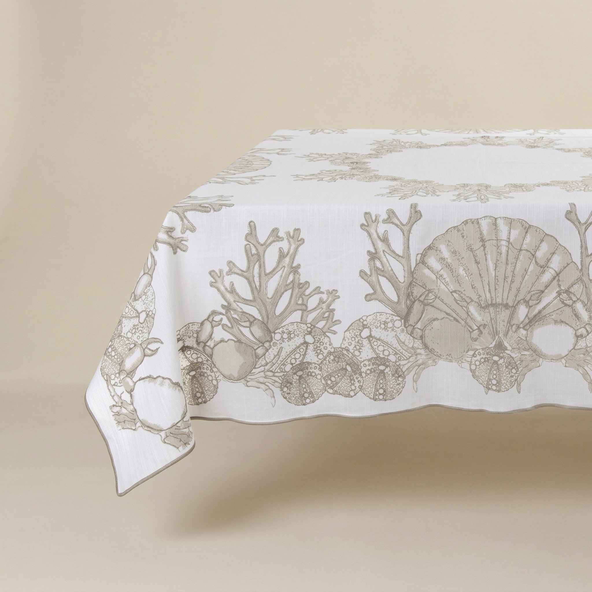 Tovaglia Saline avorio 160x240cm