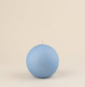 Candela sfera metalizzata azzurra (seconda scelta) Candela