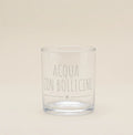 Set 6 bicchieri acqua con bollicine Bicchiere