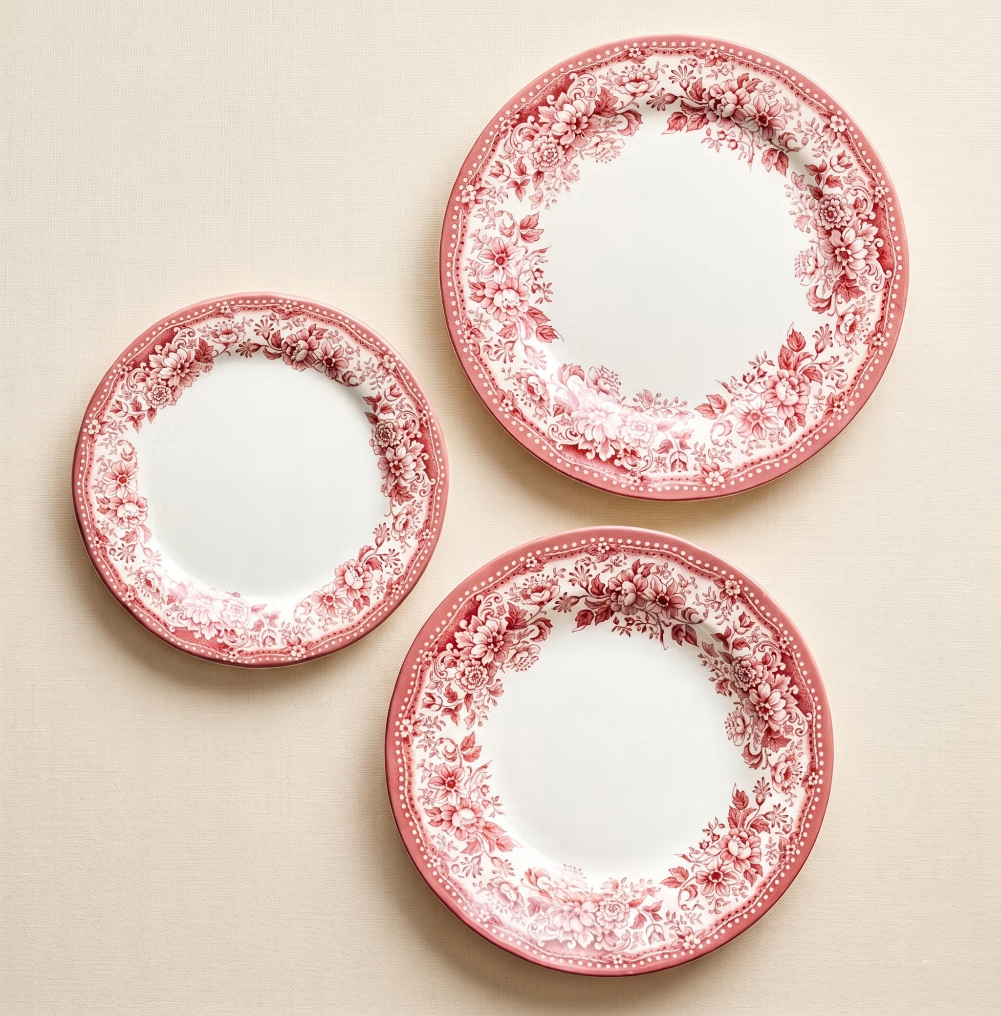 Set 1 posto tavola London Calling Rose