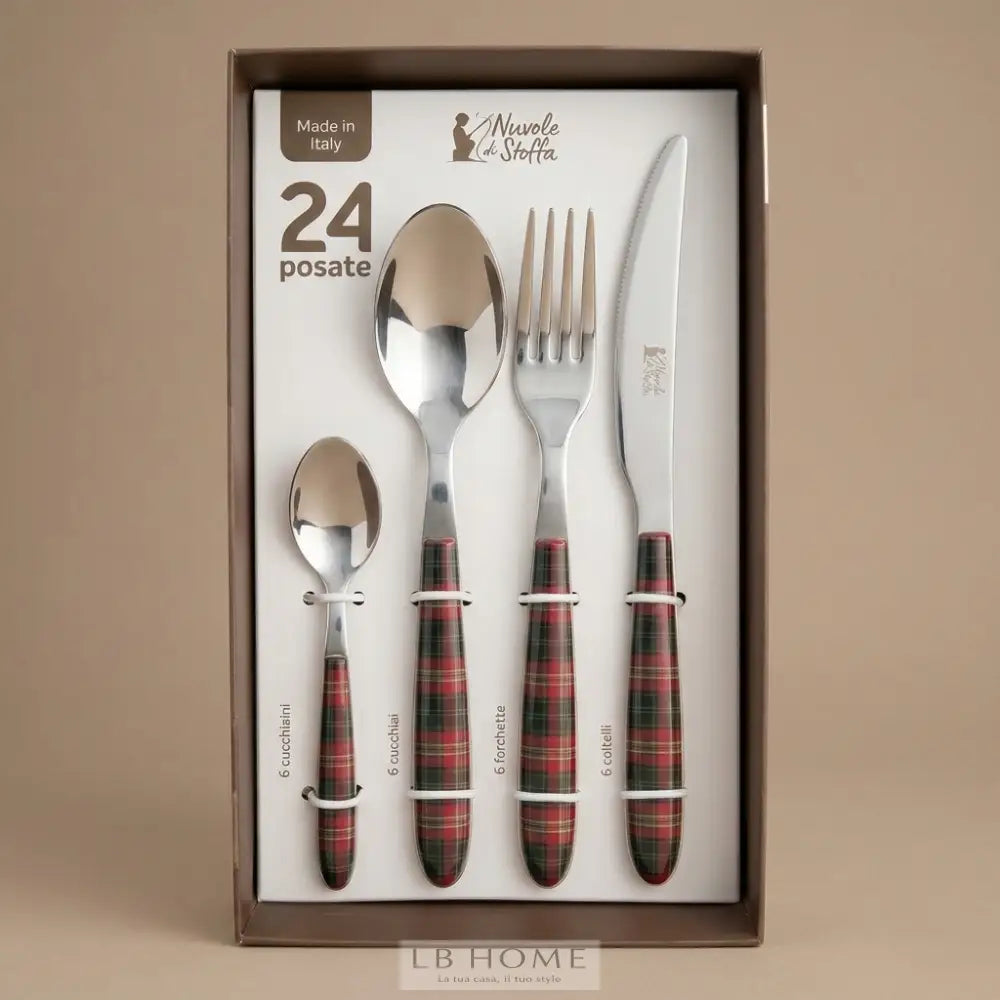 Set 24 posate Queen Posate