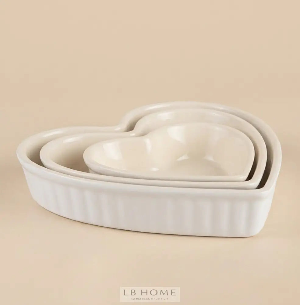 Set 3 stampi cuore Stampo