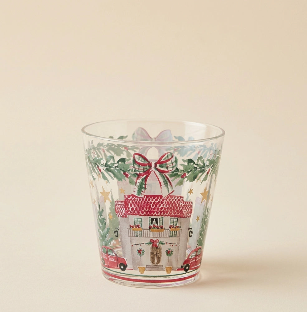 Set 6 bicchieri Un Natale Italiano
