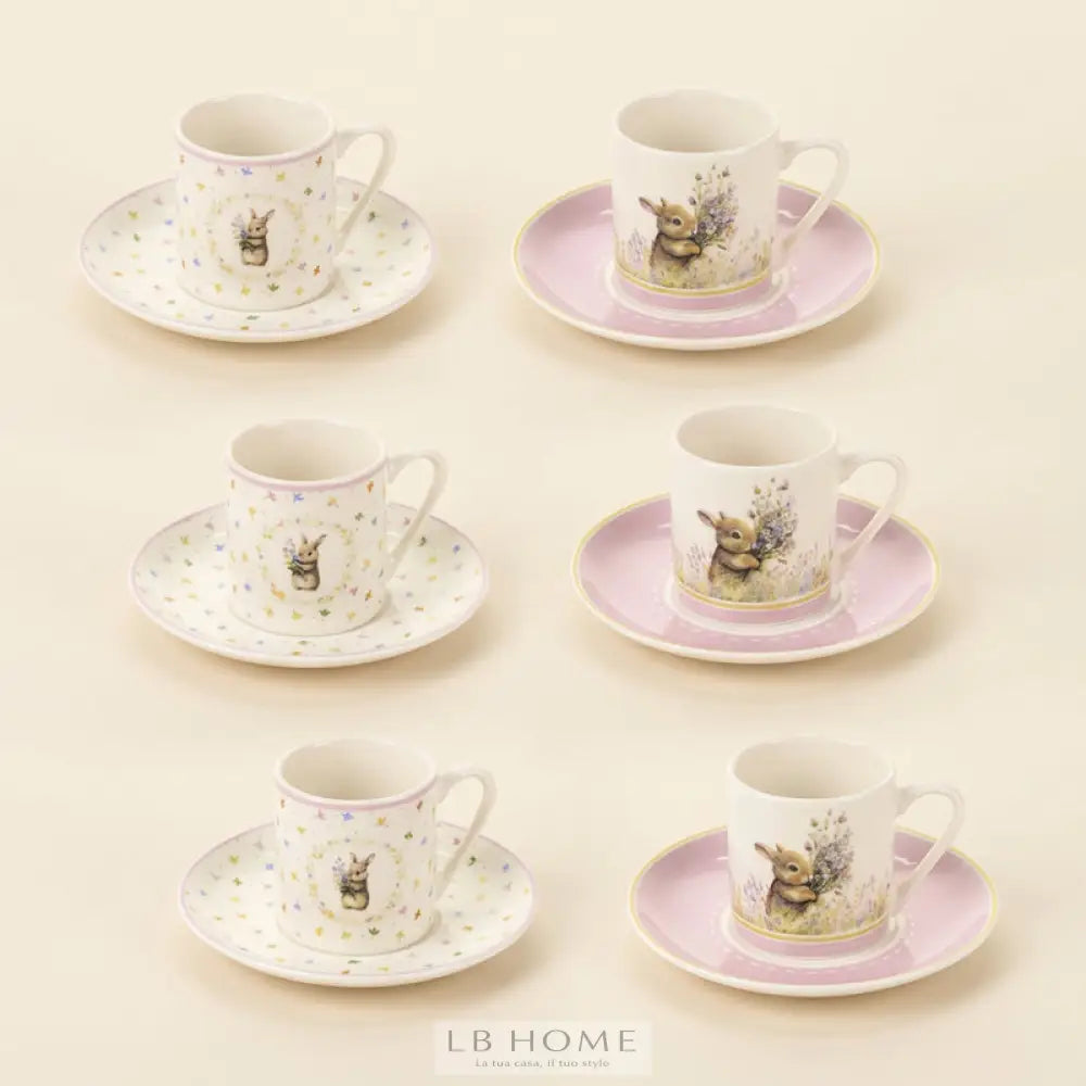 Set 6 tazzine ’Dorothy’ Tazza