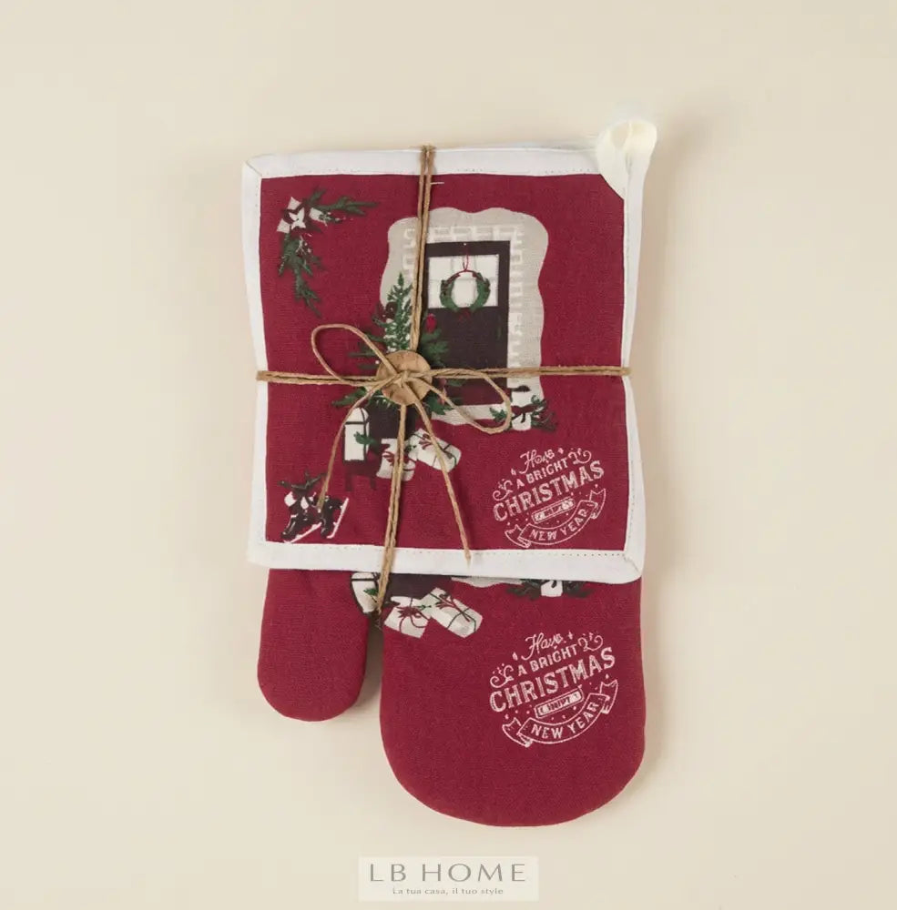 Set presina e guantone Presine e guanti