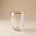 Set 6 bicchieri acqua gold