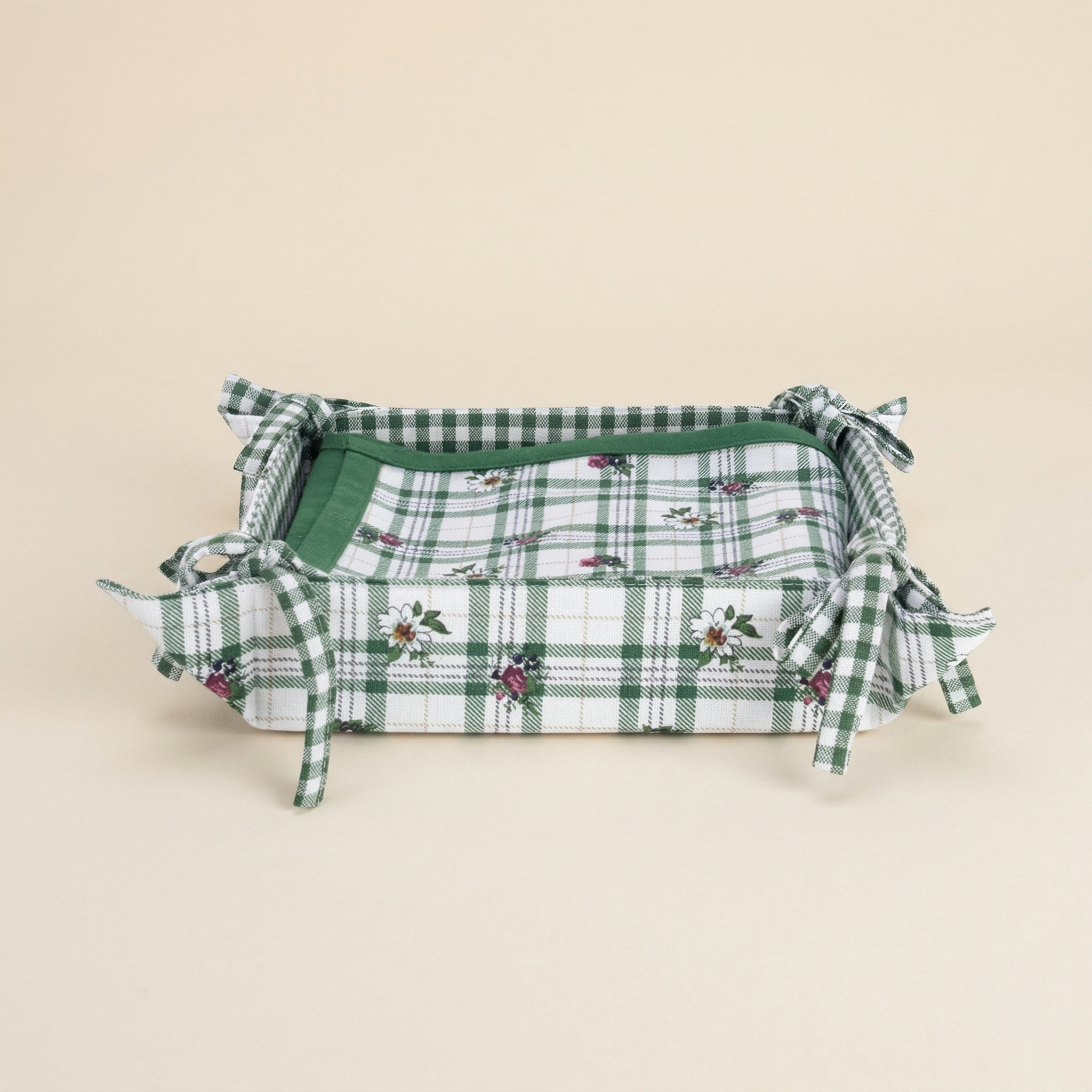 Set 2 canovacci e cestino Stella Alpina