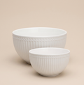 Set 2 ciotole Alice bianche
