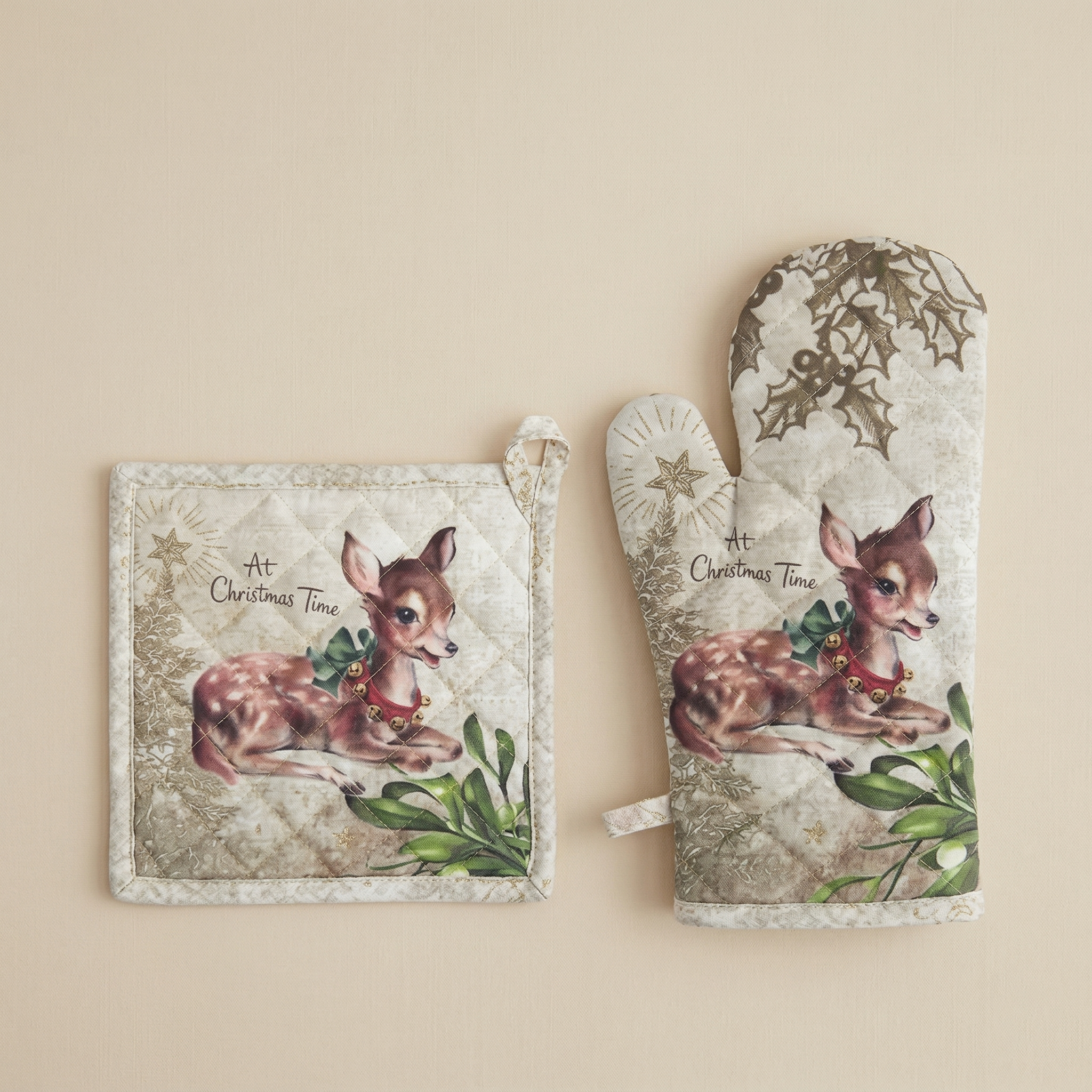 Set guantone e presina Dear Bambi