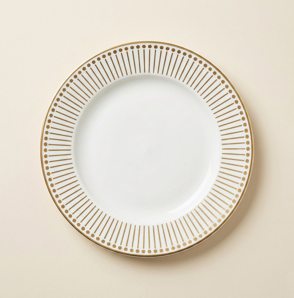 Set 6 piatti dessert gold