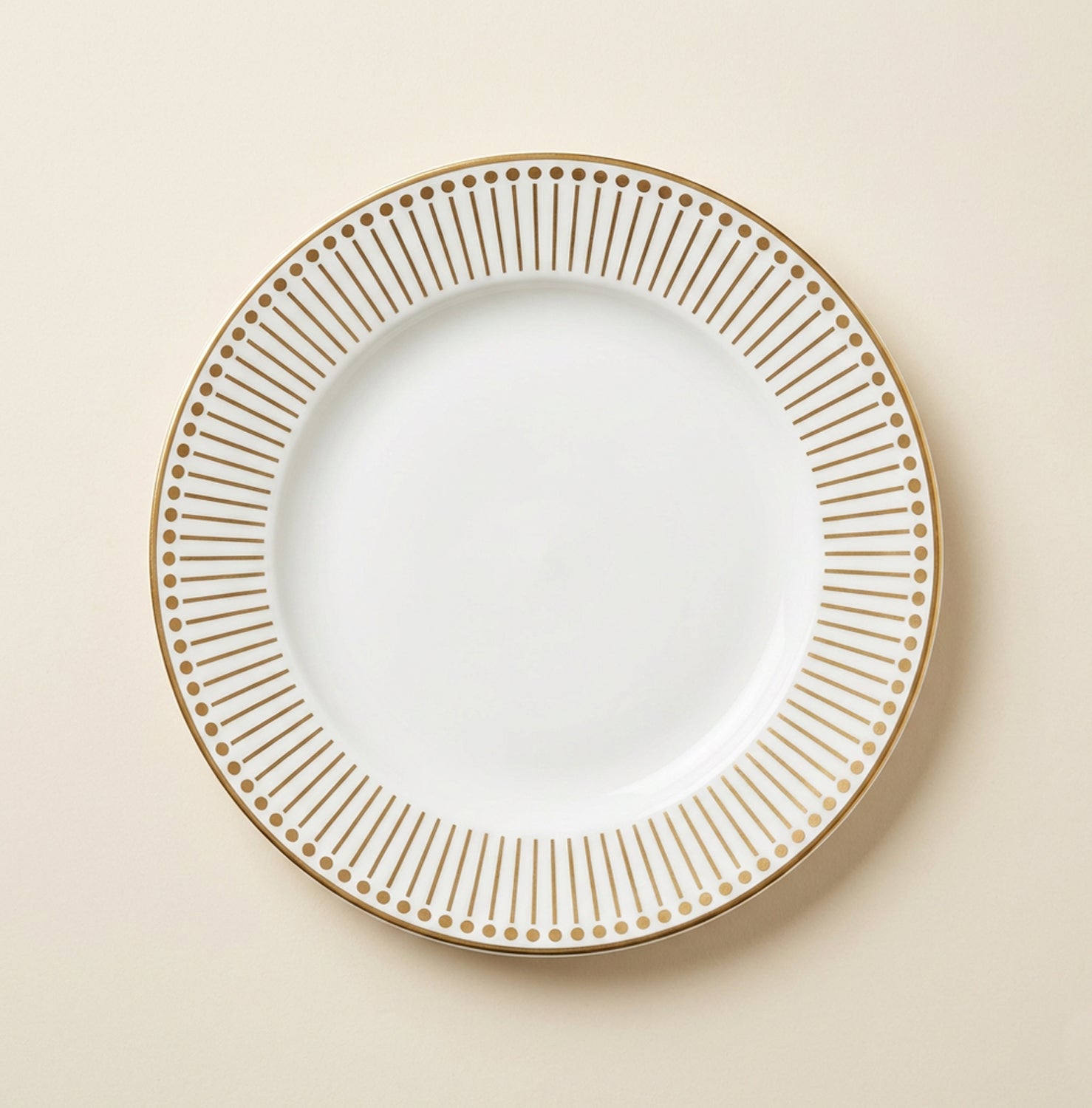 Set 6 piatti dessert gold