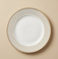 Set 6 piatti piani gold